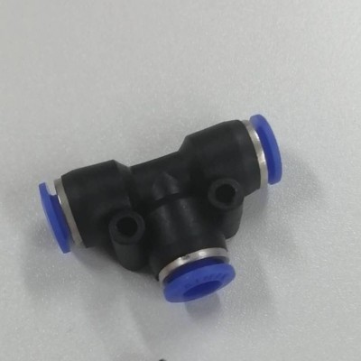 Fog Nozzle Mist System Plastic TEE Quick Coupling Fitting